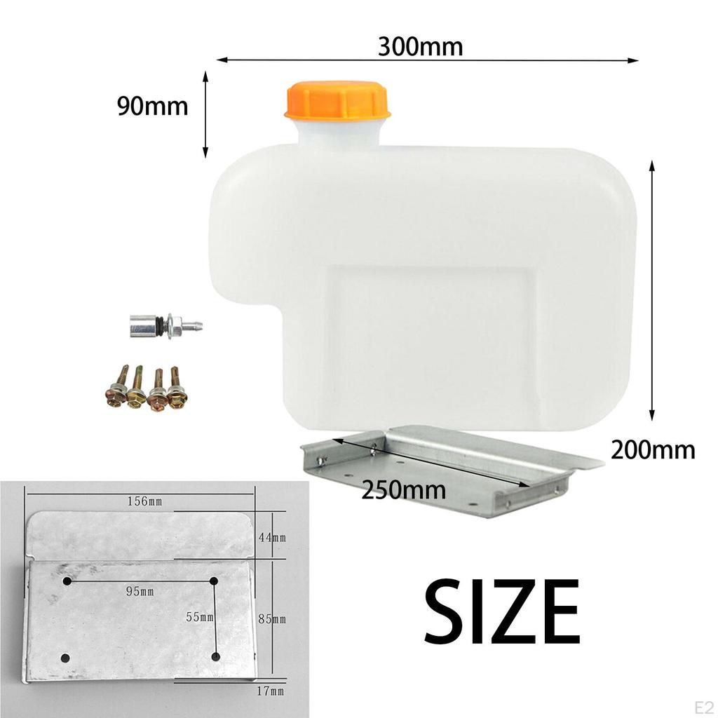 Portable Tank Spare Container W/ Screws Petrol Tanks Jugs for Caravan Most Cars Car