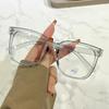 Large Anti-Blue Light Glasses - Unisex Fashion for Men & Women, European & Korean Style, Celebrity & Student Myopia Glasses