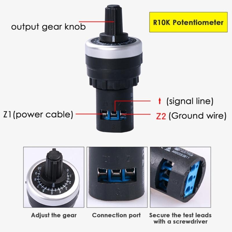 Universal Auto Circuit Tester Sensor Signal Resistance Simulator Fuel Diagnostic Tools for Vehicle Maintenance Training