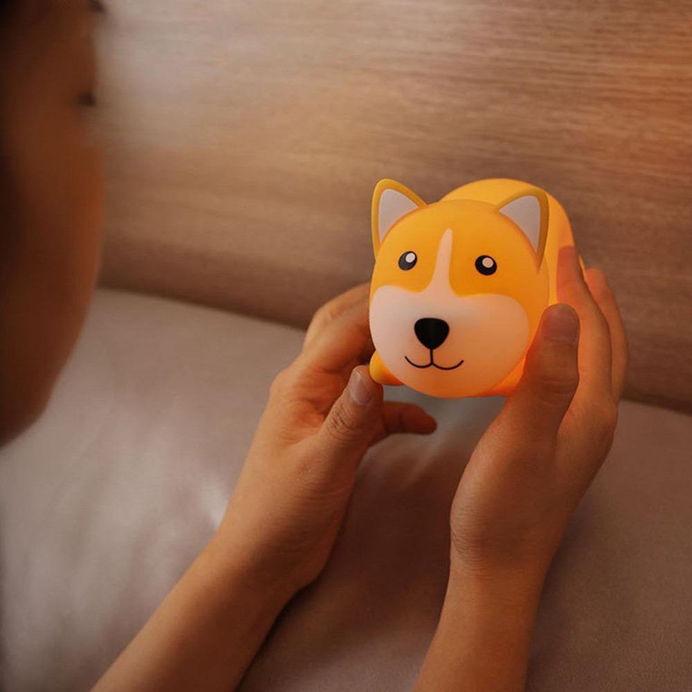 3 Brightness Levels Tap Control Lamp Type-C Charging Sleep Companion Light  Kids Bedroom