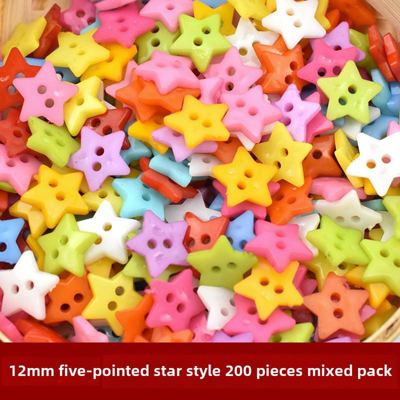 Children's DIY Colorful Button Painting Kit - Creative Love Bear Design for Kindergartens