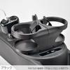 Shimashima Fab FIAT 500 Drink Late Model Front Holder, (2016-present), Double/Black, DH500LFW-BK