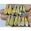 24-29 MM Natural Bumble Bee Jasper Pair Pear Cabochon Gemstone 06 Pair Lot C-741