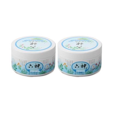 Liushen Unparfümiertes Baby-Talkumpuder (2 x 150 g)