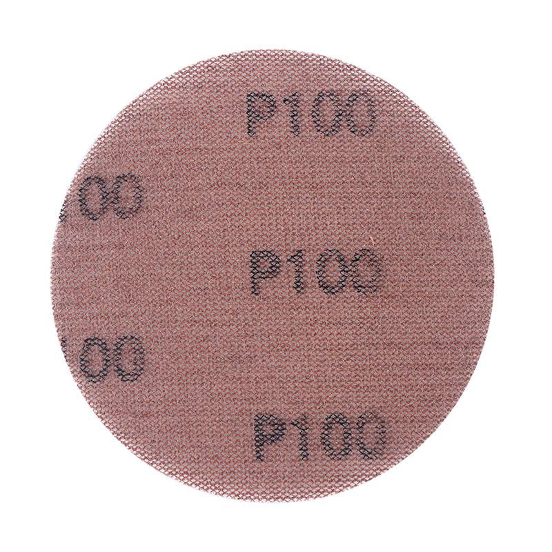 10 Stück 5 Zoll Klett-Schleifpapier Gitter-Schleifscheiben 125 mm Netz-Schleifpapier Staubfrei Anti-Blockierend Schleifpapier für Auto