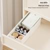Telescopic Drawer Organizer with Built-in Compartments for Cosmetics and Lipstick
