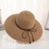 Hat Shade Woven Straw Hat Casual Sun Hat Children Summer Beach Shade Hat Travel Sunscreen Seaside