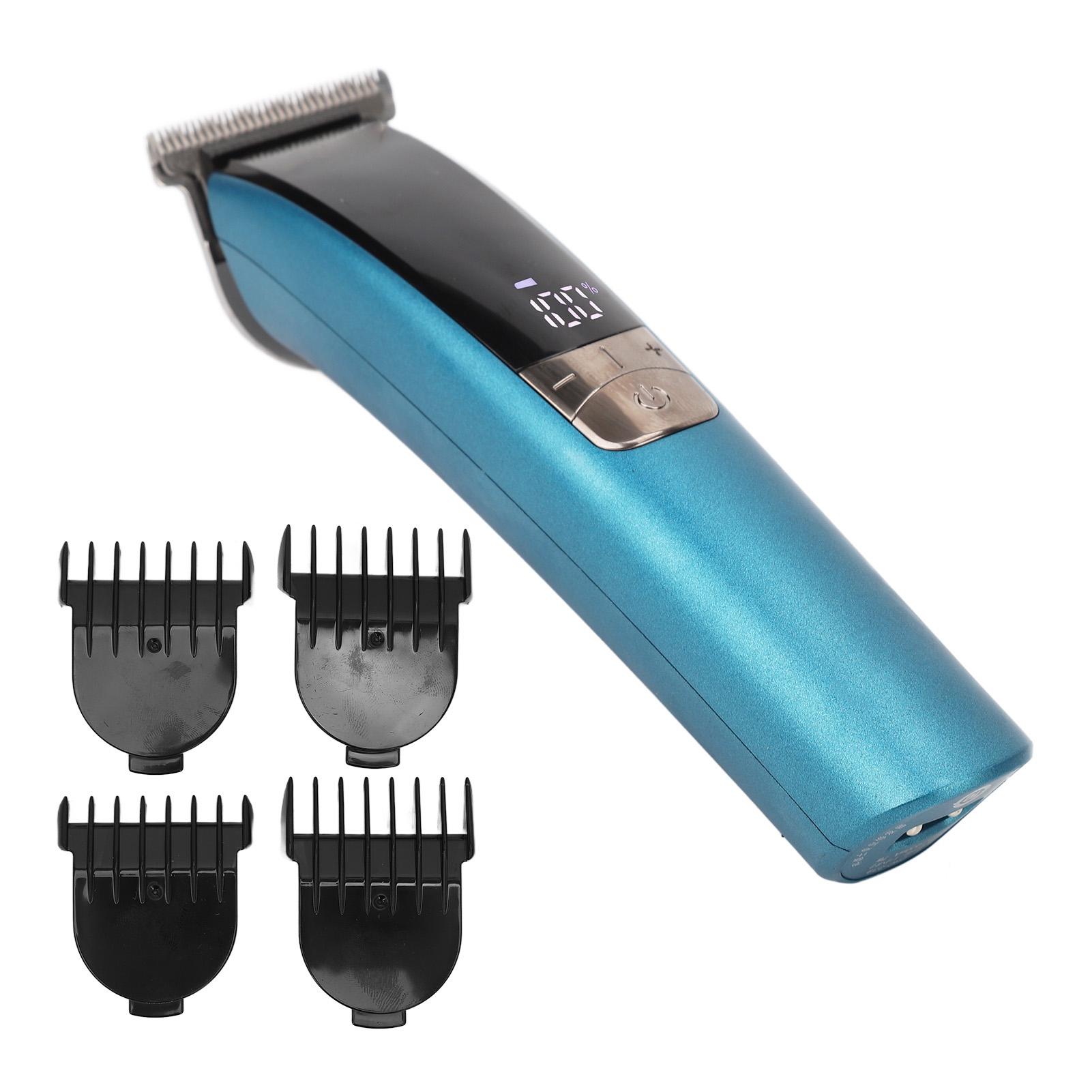 

Мужская машинка для стрижки волос Профессиональный триммер для стрижки волос Набор для ухода с направляющей расческой US Plug