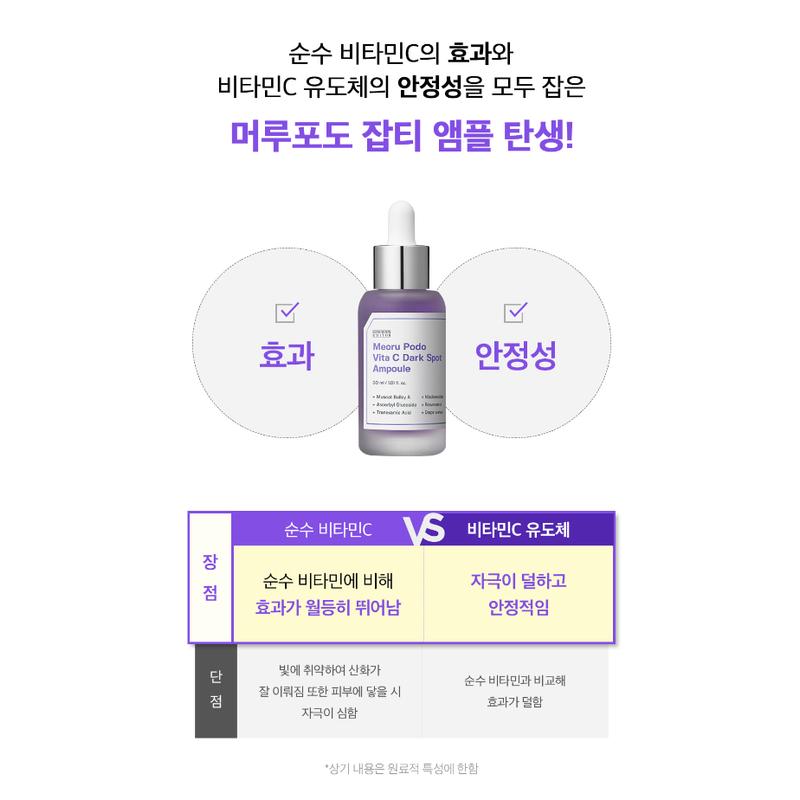 Sungboon Editor Meoru Podo Vita C Dark Spot Ampoule 30ml