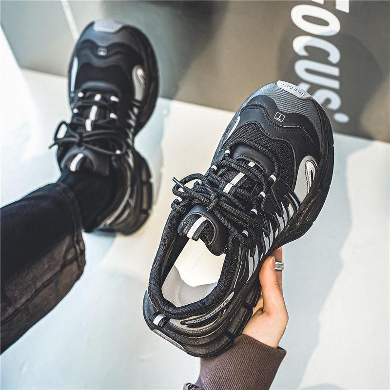 Fashion Hiking White Breathable Man Casual Sneaker Low Price Running Original Deals Size 9 Korean Walking Fashion Sports Shoes for Men
