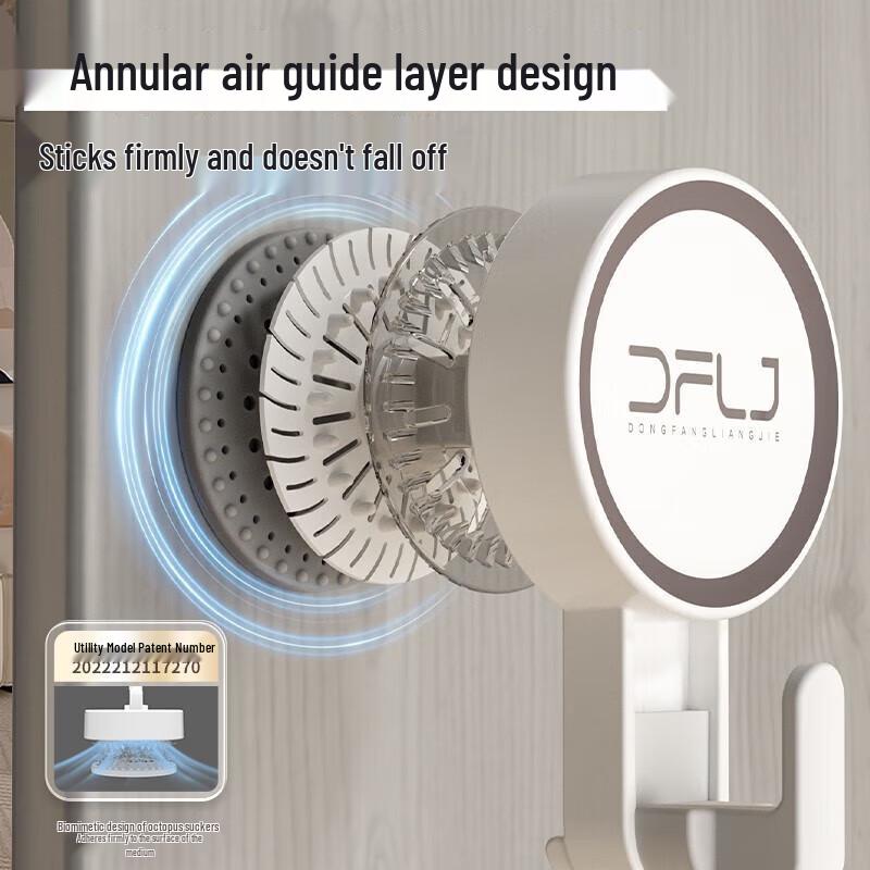 Traceless No-Drill Bathroom Wall Hooks (10-Pack)