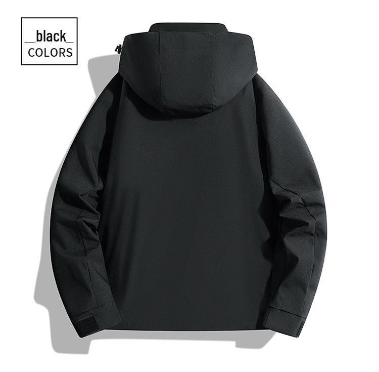 Unisex 3-in-1 Outdoor Jacket: Windproof, Waterproof, Detachable Fleece Liner – Ideal for Autumn/Winter Mountaineering.