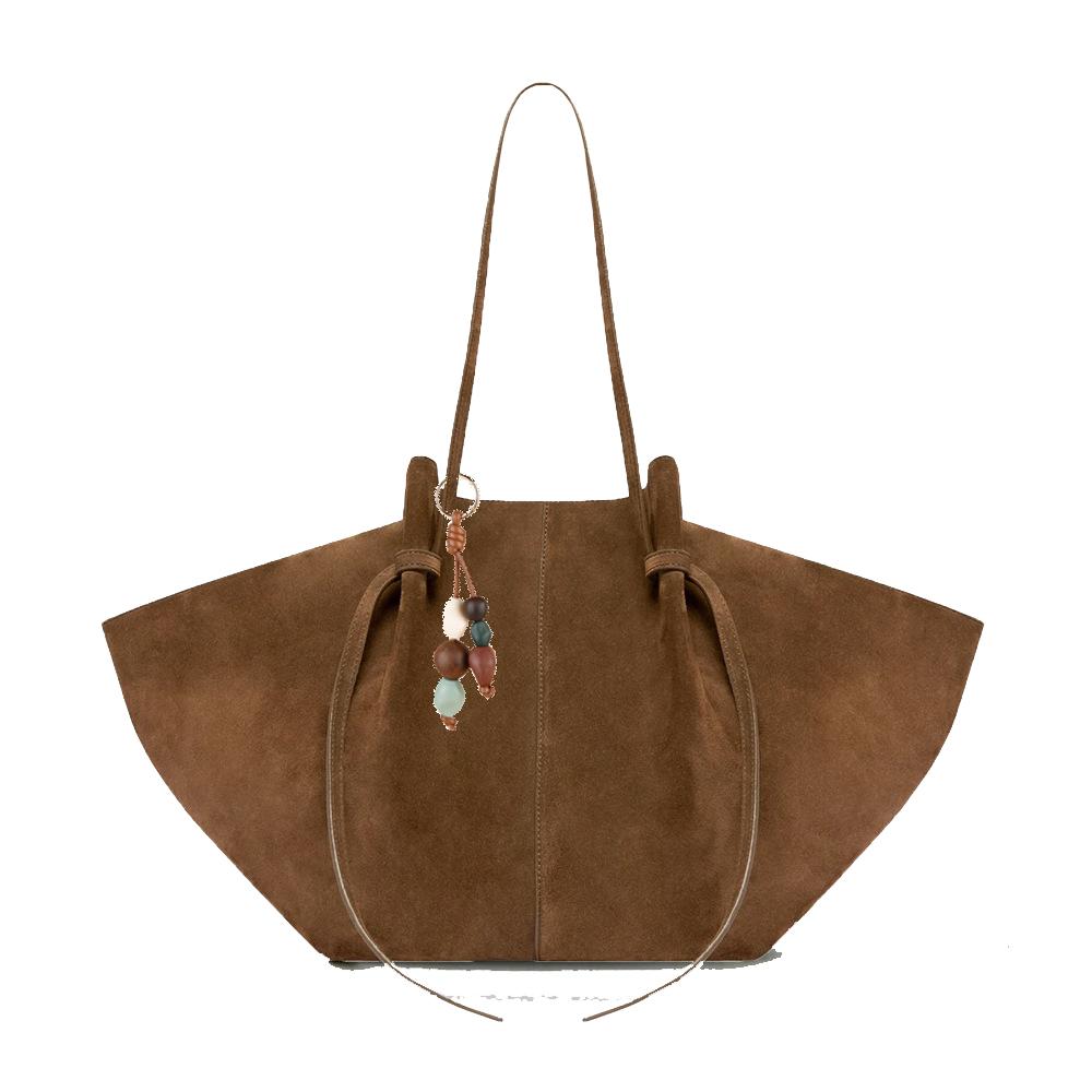 Sac fourre-tout vintage en daim pour femmes Décontracté Grande capacité Sac à main à bandoulière Poignée supérieure Voyage Shopper Féminin Bolso