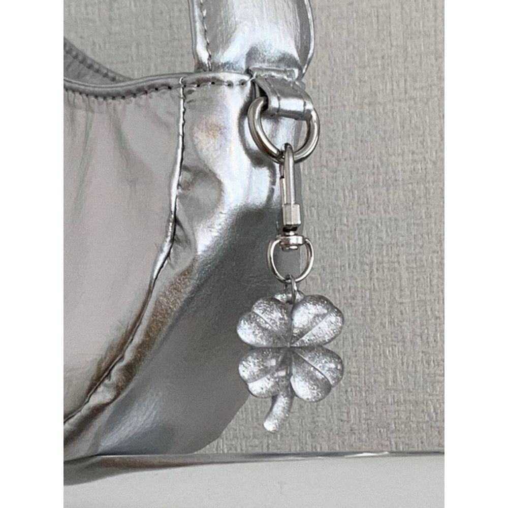 Eleganter Tisch vierblättriges Kleeblatt Schlüsselanhänger 5-farbiges Handyzubehör