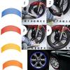 16pcs Car Wheel Tire Stickers 17"18" Strips Motorcycle Reflective Rim Tape Motorbike Auto Decals