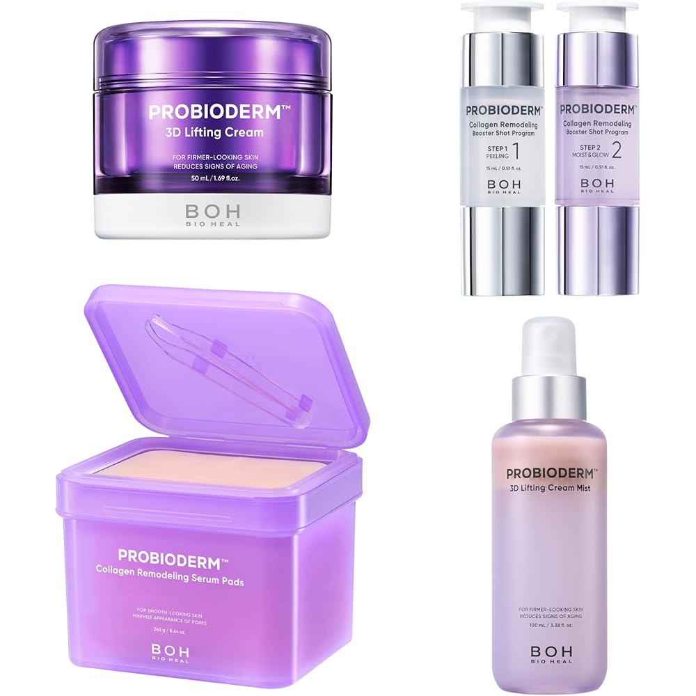 

Boh Total Care Set 50ml Cream 100ml Mist 70 Pads Serum Hydration Firming Elasticity Skincare