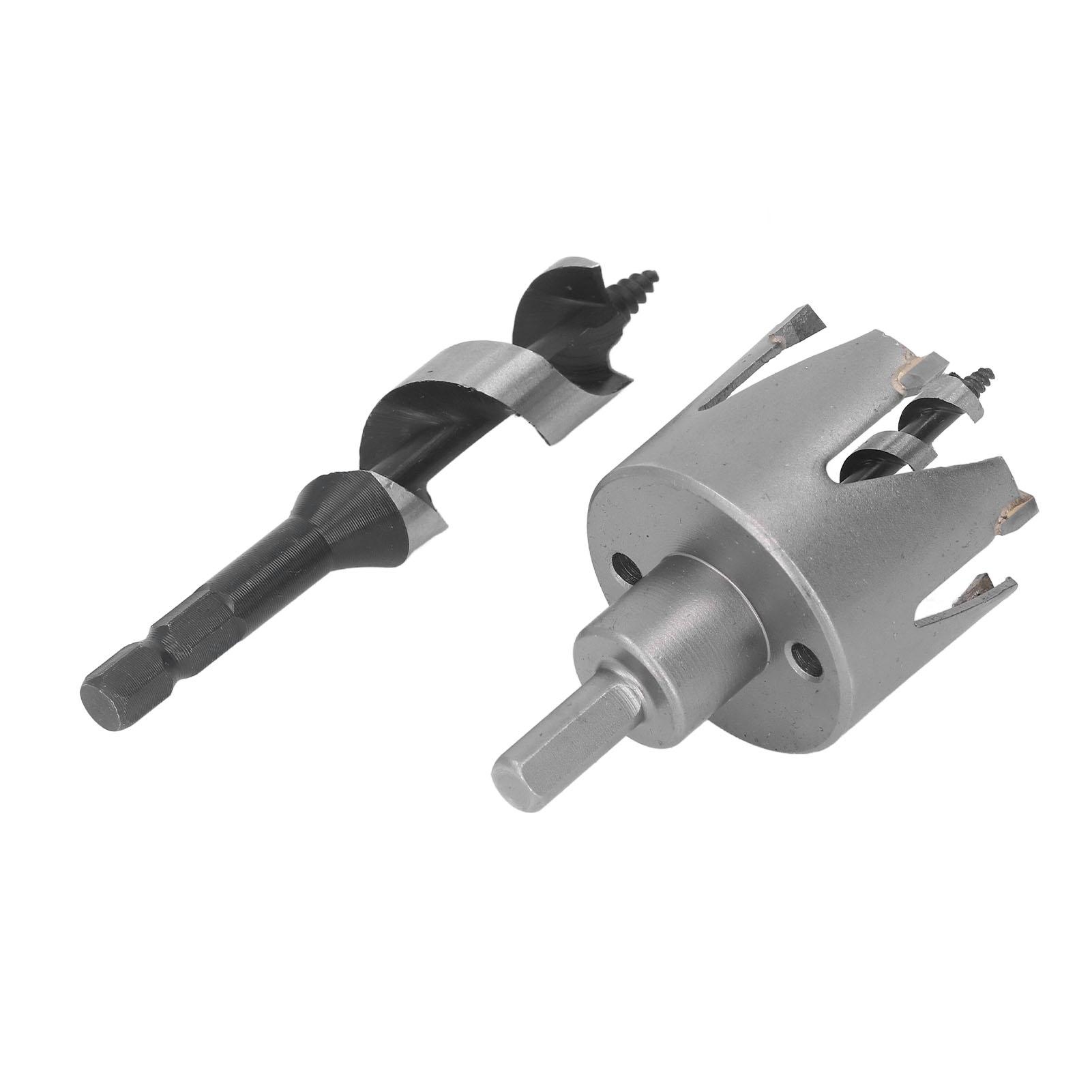 

Набор для установки дверного замка Твердосплавное 6-зубое шаровое сверло для врезного замка для металла дерева