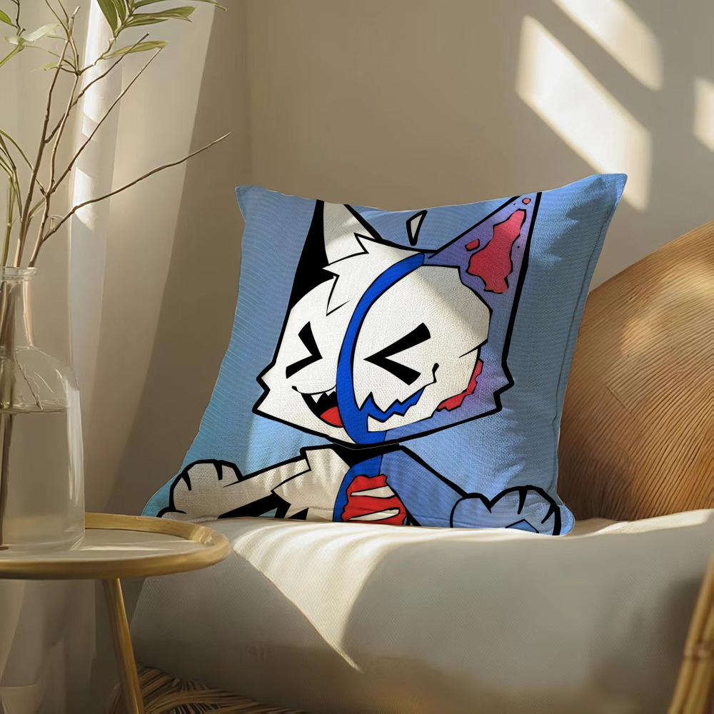 Boykissersillycatcute Pillow Case Pillowcase, Double-Sided Printed, Sofa Cushion, Bedroom Headboard