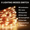LED Outdoor Solar Lamp String Lights Timing 200/300 LEDs Fairy Holiday Christmas Party Garland Solar Garden Waterproof