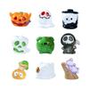 Micro-landscape Luminous Halloween Pumpkin Ghost Figurine Decorative Accessories Mini Ornaments
