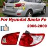 Pre Hyundai Santa Fe 2006-2009 Zadné zadné svetlo Výstražné brzdové svetlo Kryt lampy Puzdro zadného svetla Bez žiaroviek Autopríslušenstvo