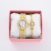 Popular Luxury Set, Bracelet Watch, Diamond-Encrusted Women'S Five-Piece Gift Box, Quartz Watch