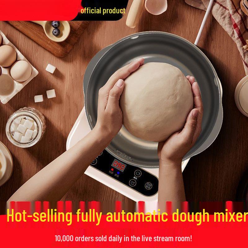 Compact Multifunctional Dough Mixer: All-in-One Automatic Kneading and Fermentation Machine for Household Use