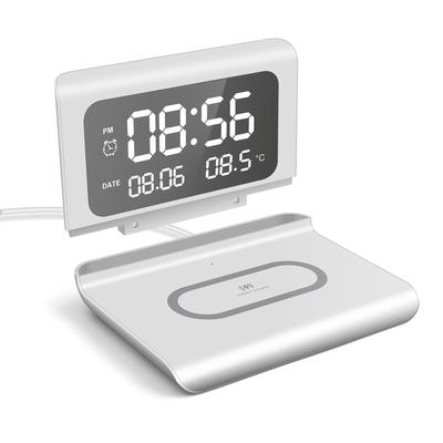 3 In 1 Wireless Charging Station Creative Charging Stand with Clock and Calendar for iPhone 16 15 14 Pro Max Plus