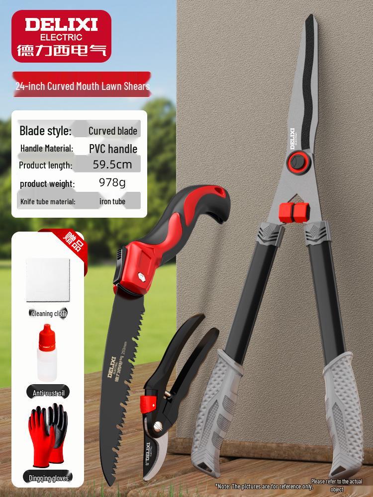Delixi Electric Pruning and Hedge Shears for Gardening