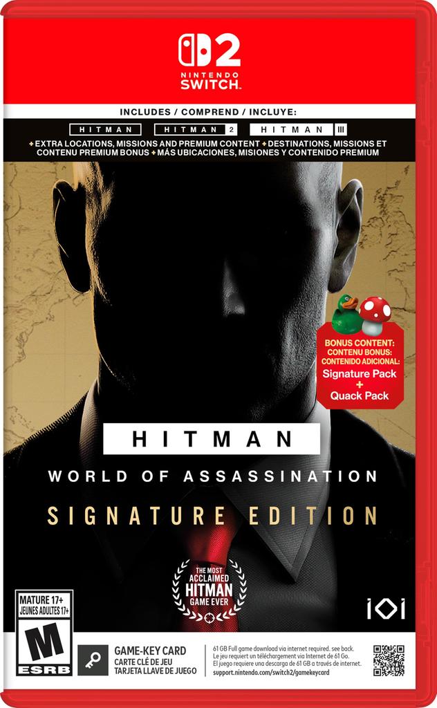 Hitman World of Assassination Signature Edition North Switch 2 (Import America) –