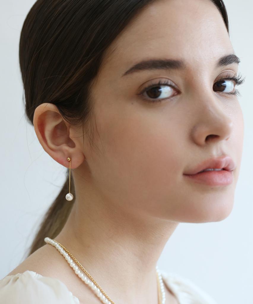 Lazydawn Pearl Drop Earring E025