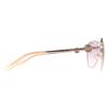 Lunettes de soleil - Guess - GF6140 28T - Or rose brillant - Bordeaux Gradient - Aviator