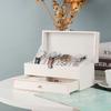 Leather Multi-Purpose Home Storage Box Small Objects Organizer Watch Case Glasses Storage Gift Box