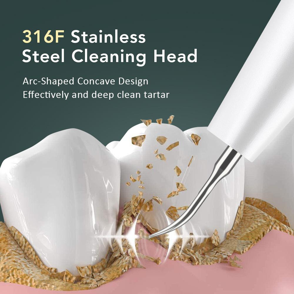 Visual Ultrasonic Dental Scaler with Camera Electric Plaque Cleaner Tartar Stain Calculus Remover Oral Care Teeth Whitening