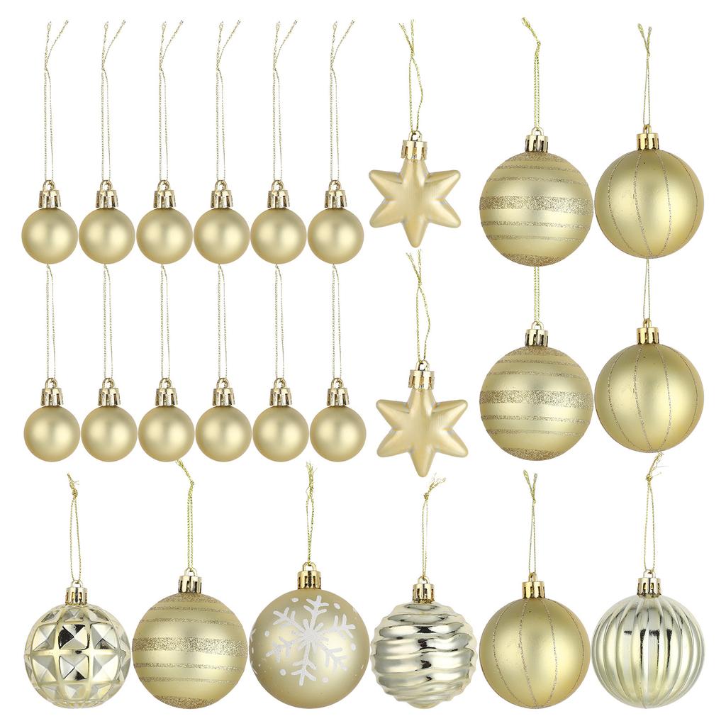 42 Stück Ornamente Partydekoration Hängeanhänger Dekoration Weihnachtsdekorationen