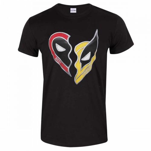 

Deadpool & Wolverine Unisex Adult Best Friends T-Shirt XXL чорний