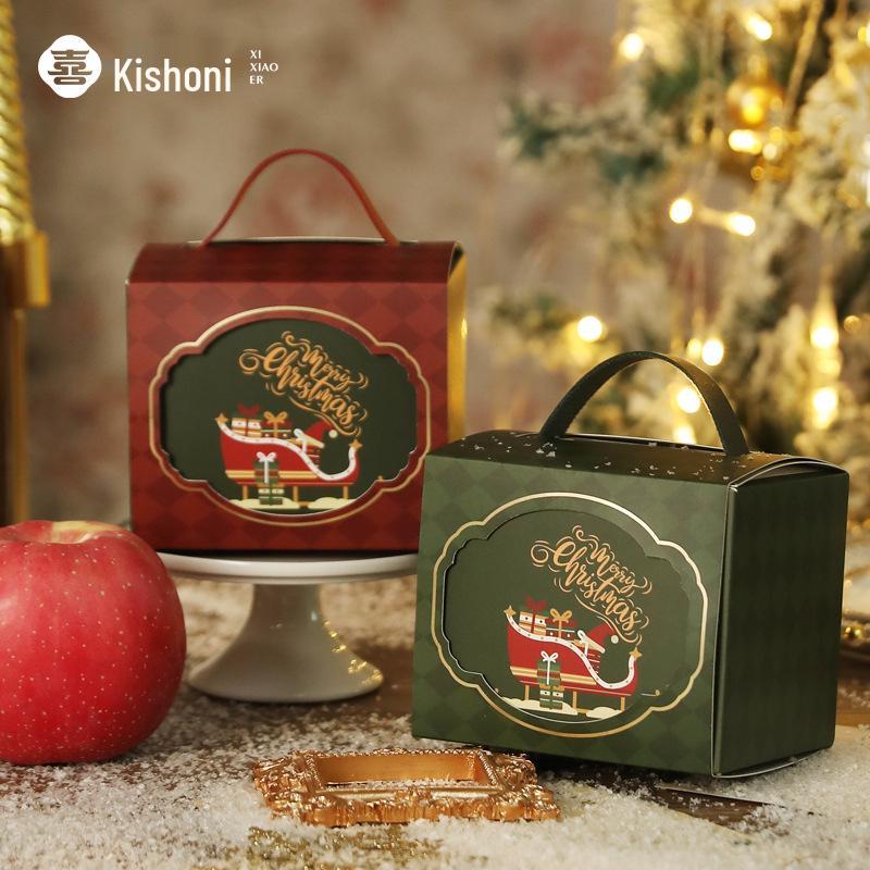 2025 Apple Christmas Gift Box with Handheld Packaging