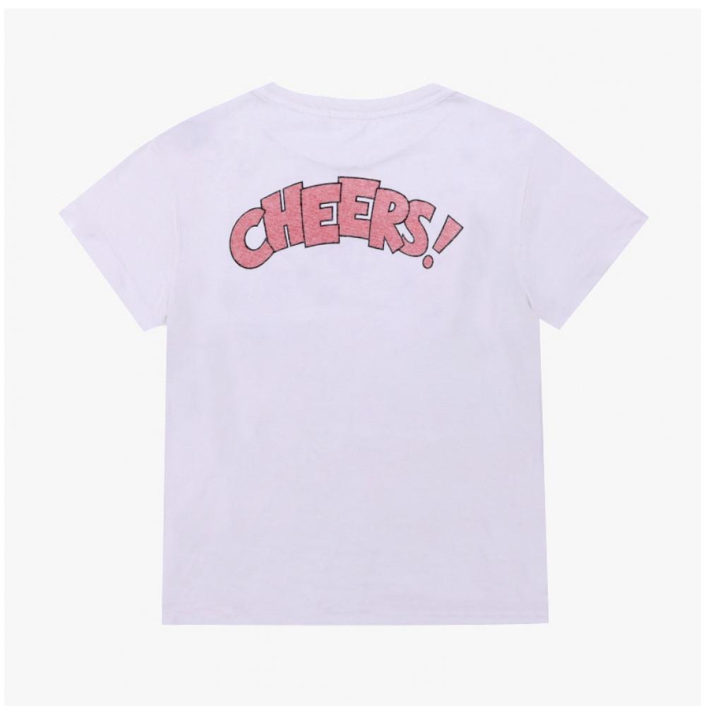 Leedon 024 02wcgt314 ClaSSic CheerS Women S Short Sleeve Tee