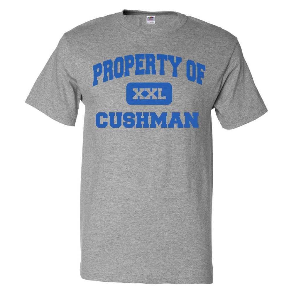 Property of Cushman T shirt Funny Tee 3XL