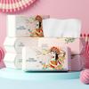 Thickened Disposable Face Towel: Soft Cotton Cleansing, Wet & Dry Dual-Use, English-Packaged.