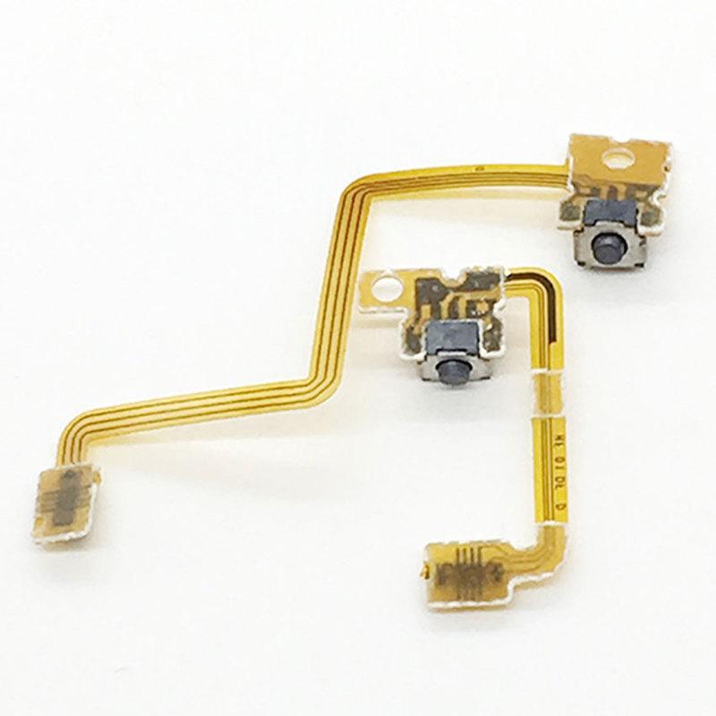 1/3pcs L R Shoulder Button with Flex Cable For 3DS 3DSLL 3DSXL New 3DS LL XL Repair Left Right Switch Trigger