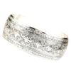 Retro Metal Bracelet Opening Ancient Tibetan Bracelet New Wide Cuff Bangle  for Women
