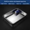 Tian Zhi Extra Thick Rectangular Stainless Steel Deep Serving Tray