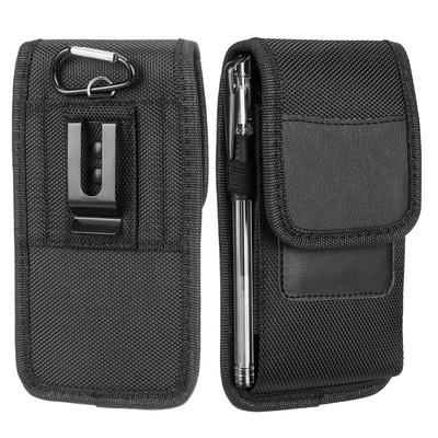 Nieuwe Mode Oxford Stof Mobiele Telefoon Zak Nylon Stof Draagriem Taille Pakken Beschermhoes Met Clip Tas Accessoires