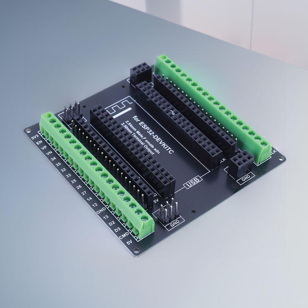 For ESP32 Super Breakout Board GPIO Expansion Module for ESP32-DevKitC ESP-WROOM-32 for 0.9inch /1.0inch Size ESP32 Module