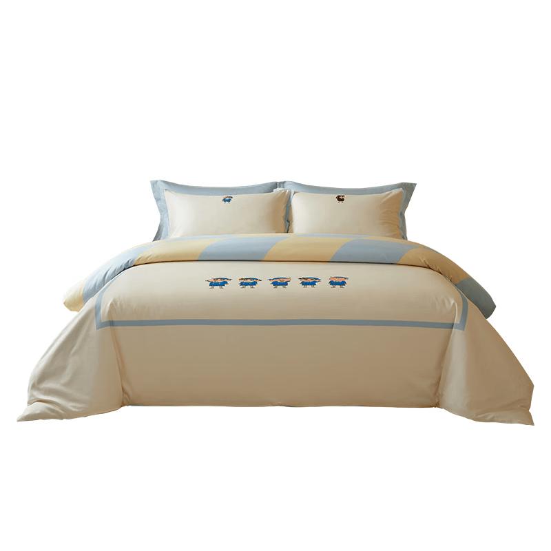 MIDO HOUSE 60S Long-Staple Cotton 4-Piece Bedding Set 1.5/1.8m