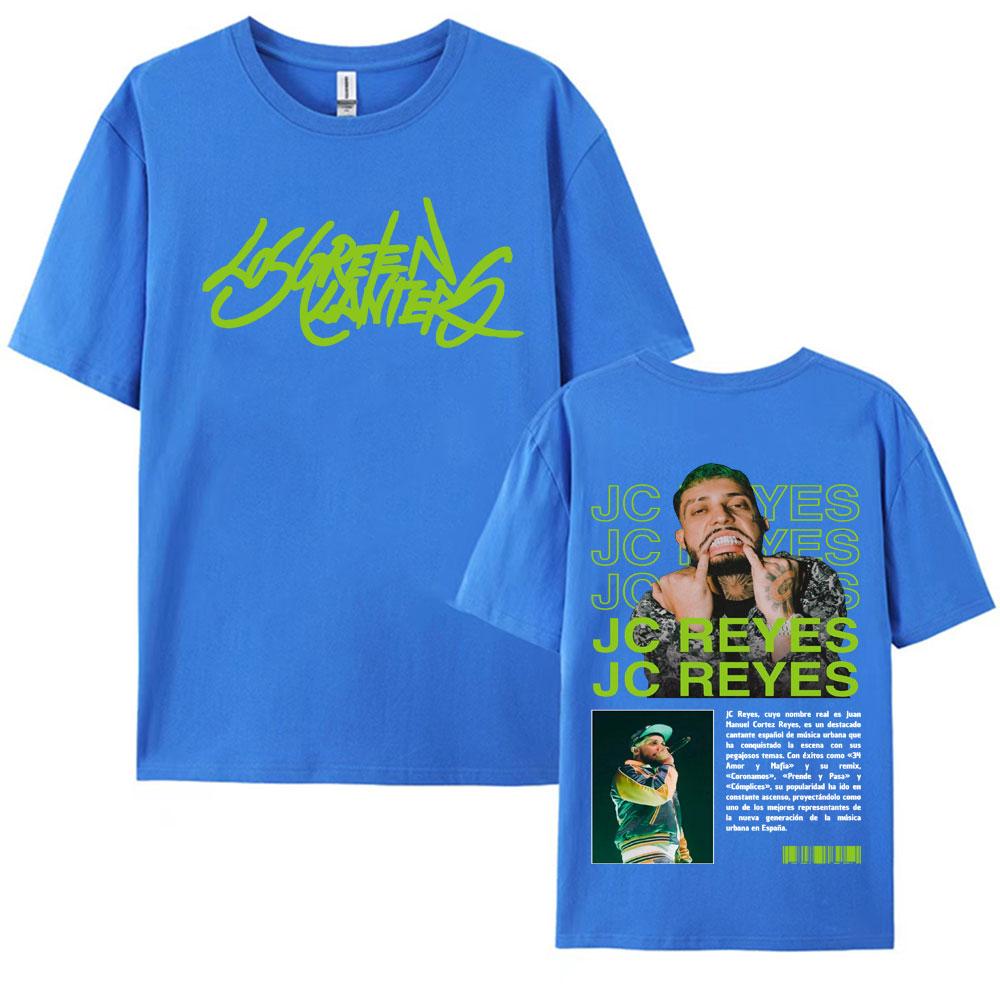 Rapper Jc Reyes Album Tour 2025 Merch T Shirts Unisex Women Streetwear Hip Hop T Shirt Fashion Casual Short Sleeve Cotton Tshirt