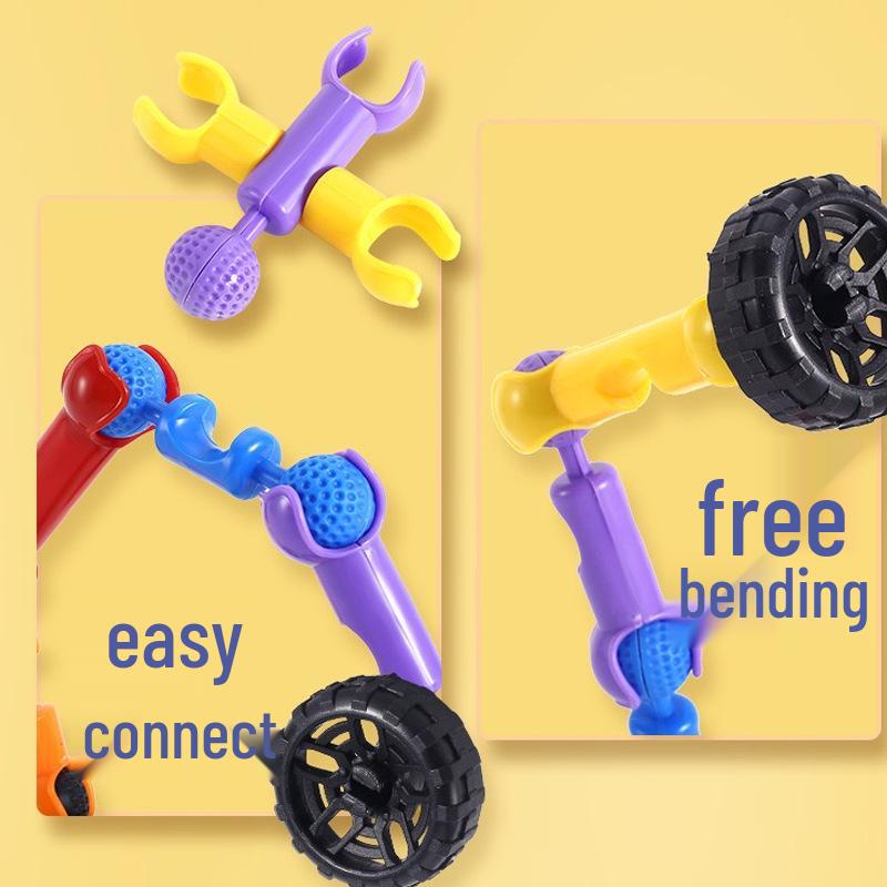 Children's Versatile Joint Building Blocks - Large Particle Creative DIY Educational Toys