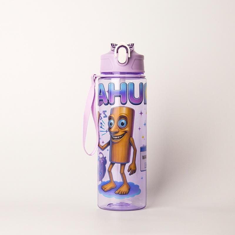 750Ml Italian Brainroot Water Bottle Brainrot Drinking Cup Water Bottles Tungtungtung Sahur Tralalero Tralala Christmas Gift