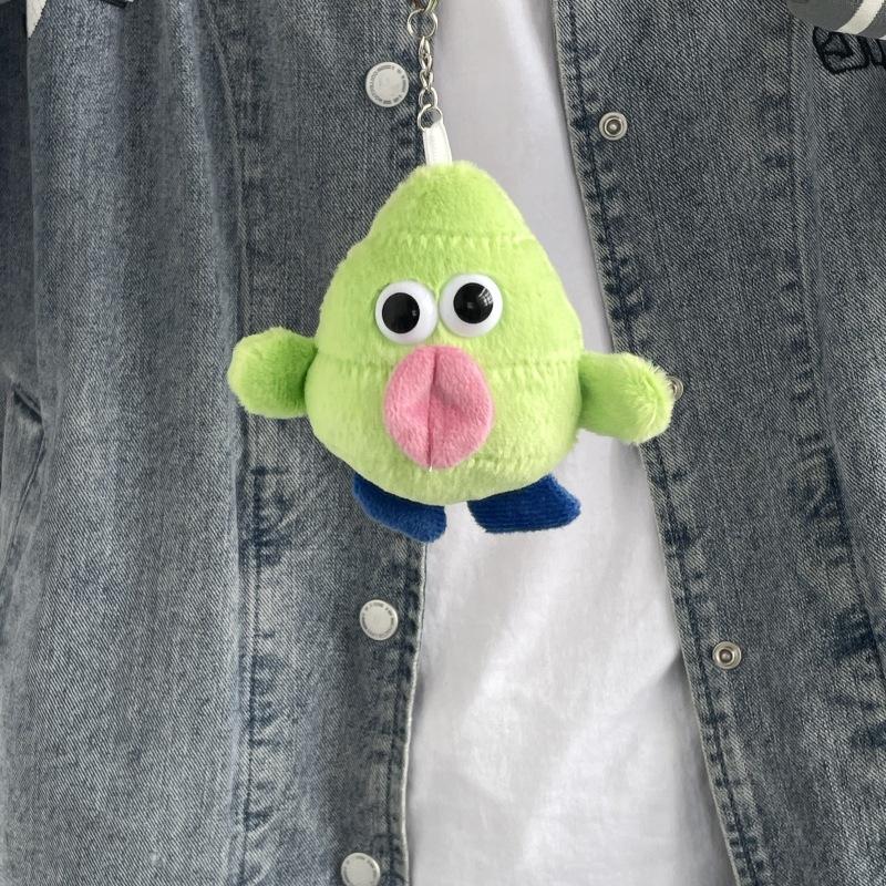 

New Product Plush Big Tongue Monster Small Doll Keychain Cute Tongue Sticking Out Cute Ghost Pendant Doll